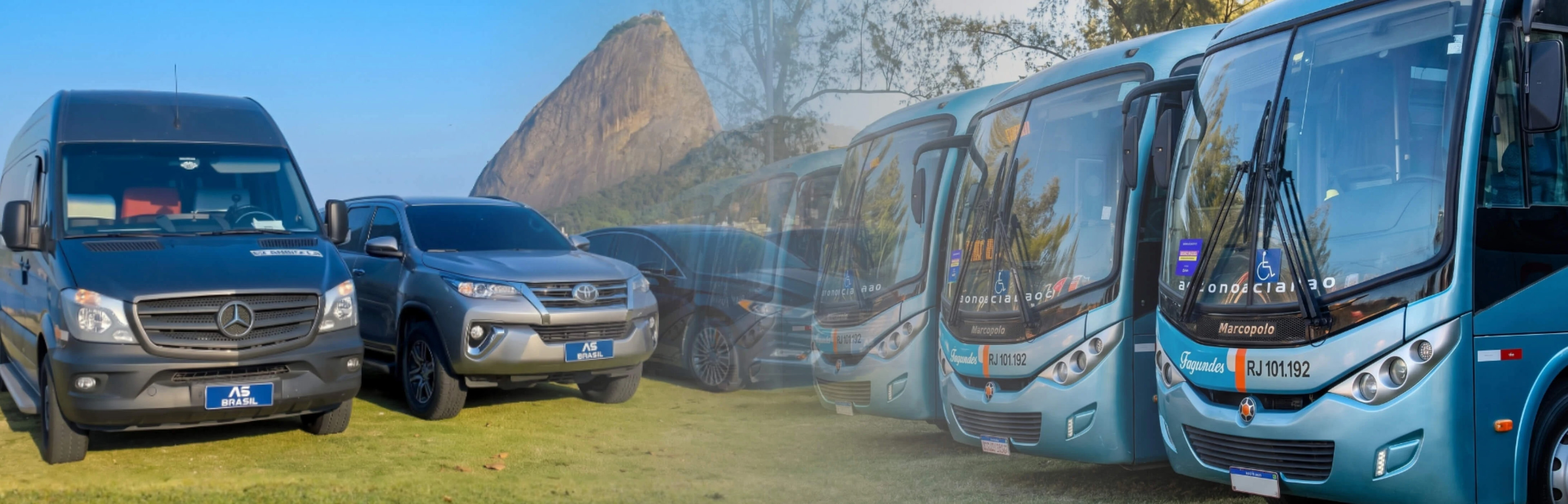 Locação de Veículos com e sem Motorista — Locação de veículos com e sem motorista pela AS Brasil