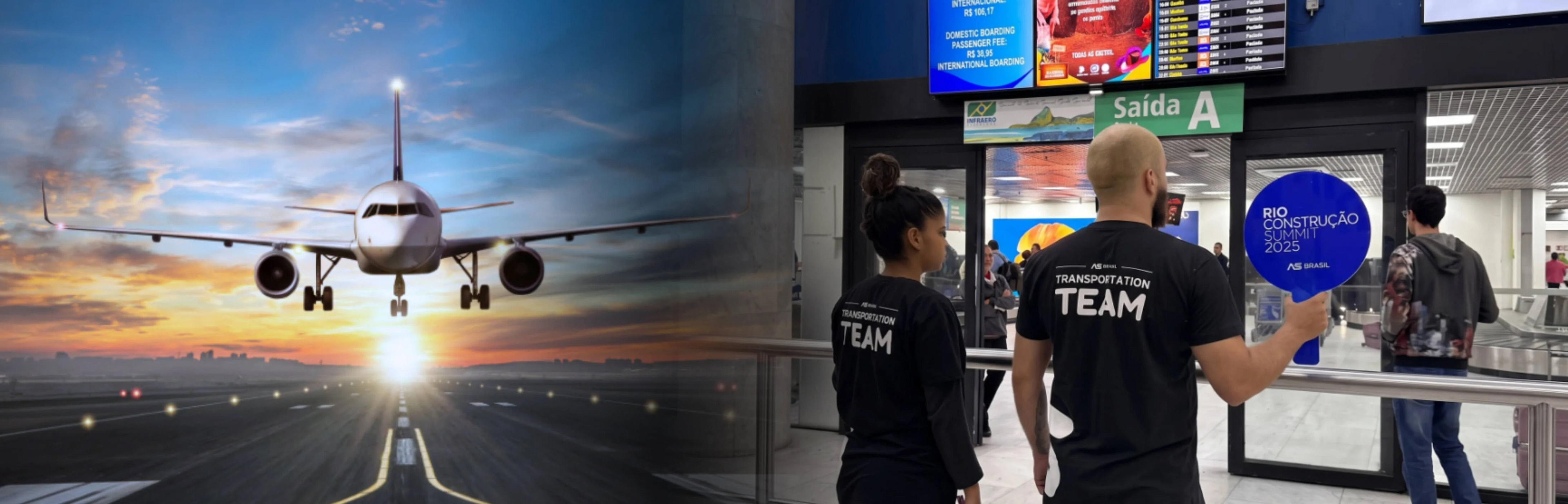 Receptivo em Aeroportos — Receptivo e traslado em aeroportos pela AS Brasil